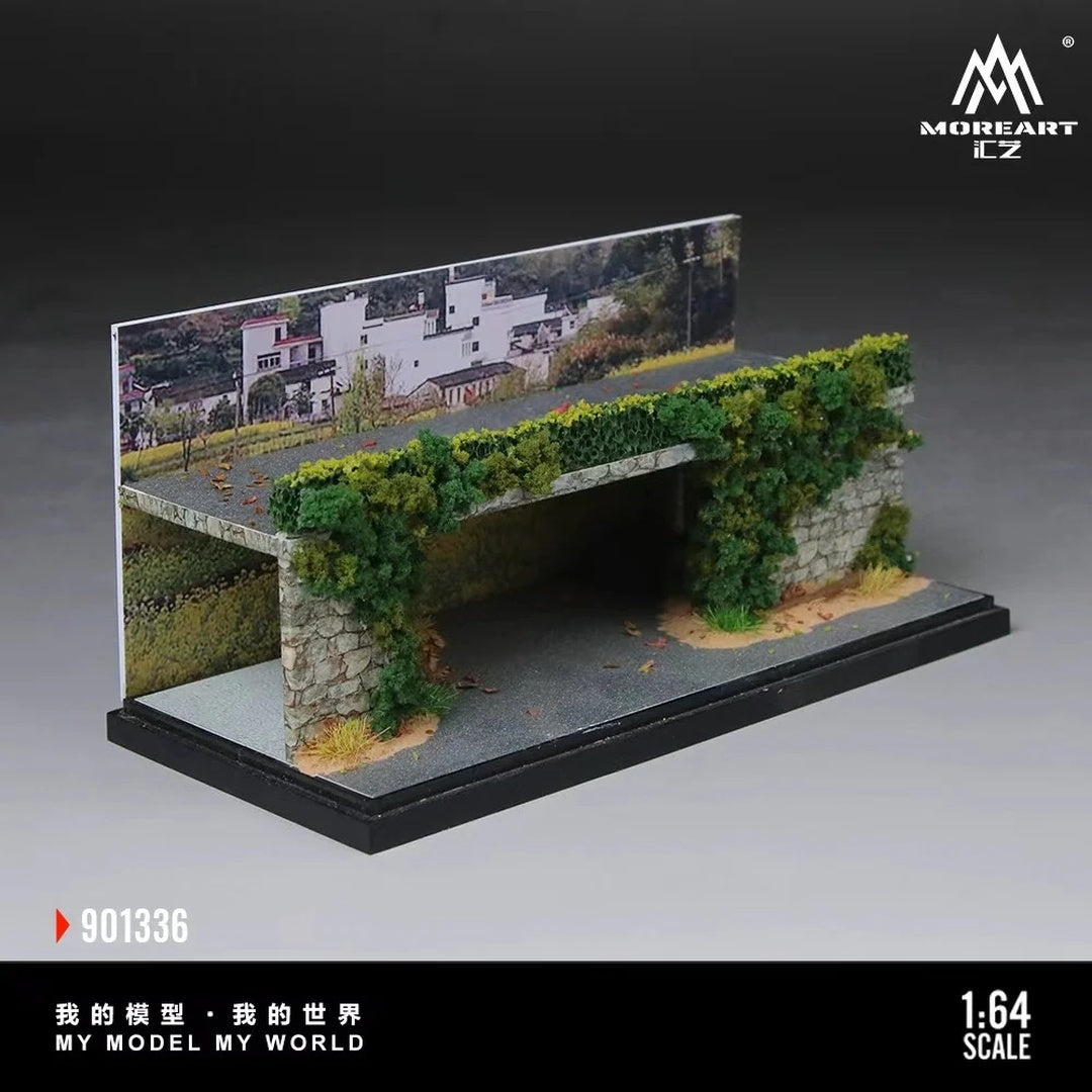 MoreArt 901336 Stone Tunnel Diorama Scene with Figures 1:64 Scale