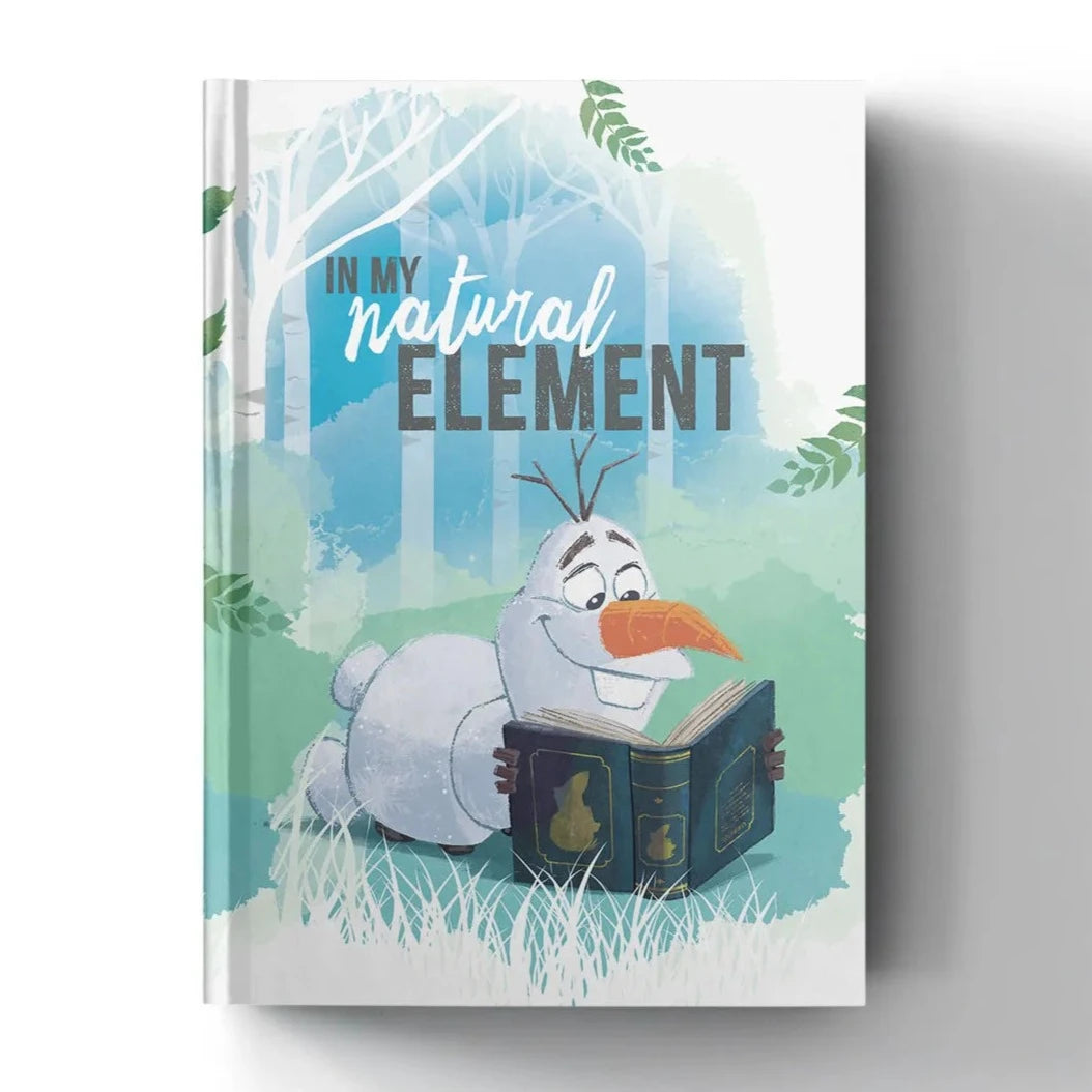 Princess Themed Natural Element Olaf Hardbound Diary