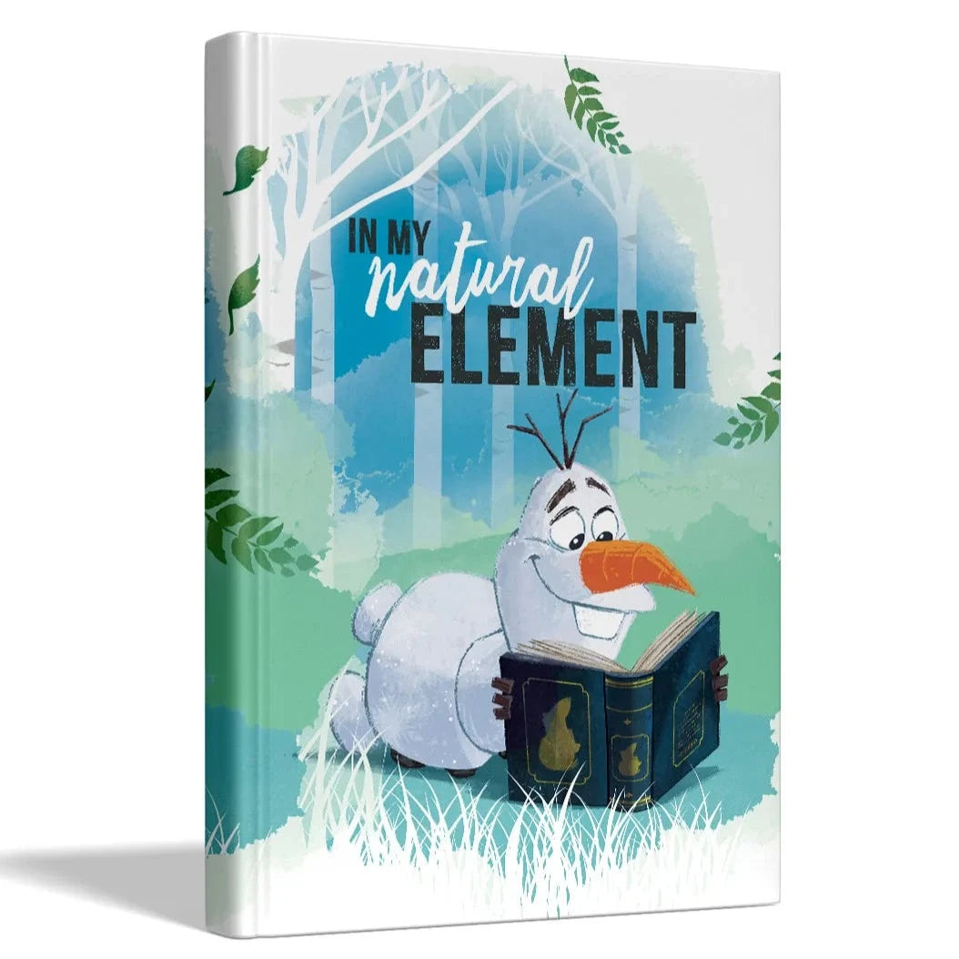 Princess Themed Natural Element Olaf Hardbound Diary