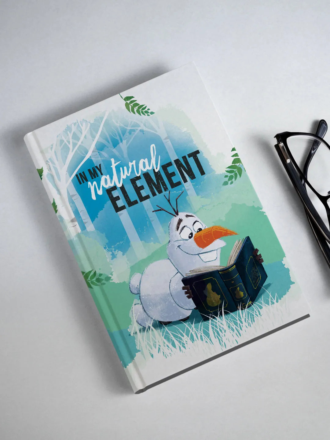 Princess Themed Natural Element Olaf Hardbound Diary