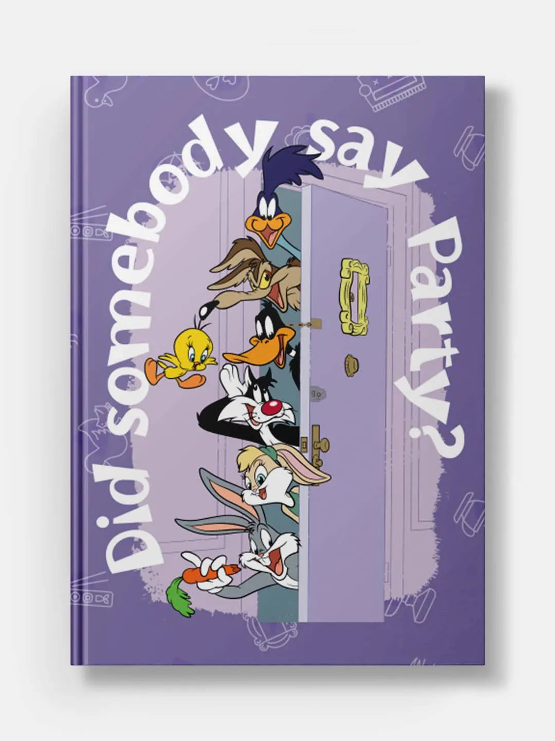 Did Somebody Say Party - Friends x Looney Tunes Hardbound Diary