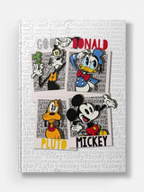 Mickey and his dudes Hardbound Diary