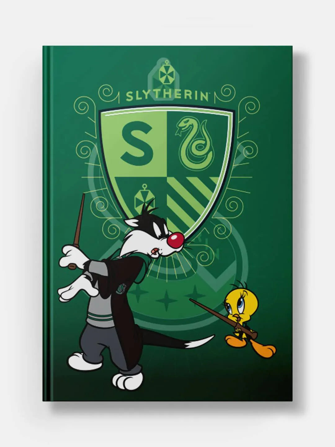 Harry Potter x Looney Tunes Slytherin Hardbound Diary