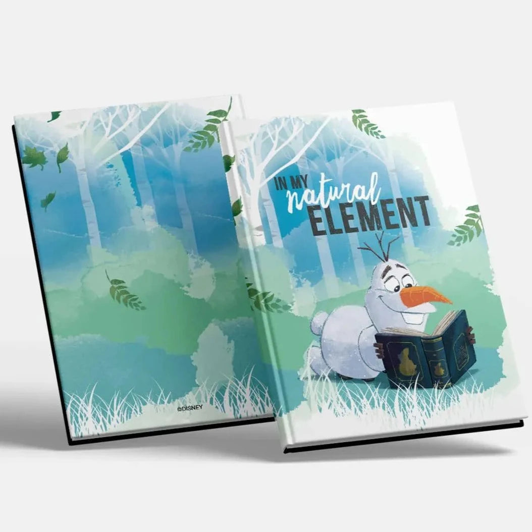 Princess Themed Natural Element Olaf Hardbound Diary