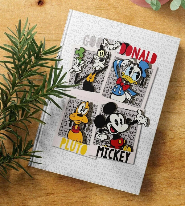 Mickey and his dudes Hardbound Diary