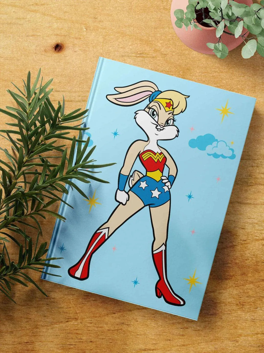 Lola Wonder woman - Looney Tunes x Wonderwoman Hardbound Diary