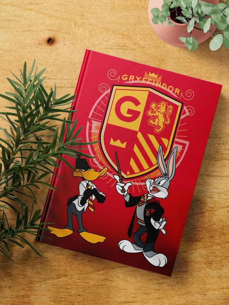 Harry Potte x Looney Tunes Gryffindor Hardbound Diary
