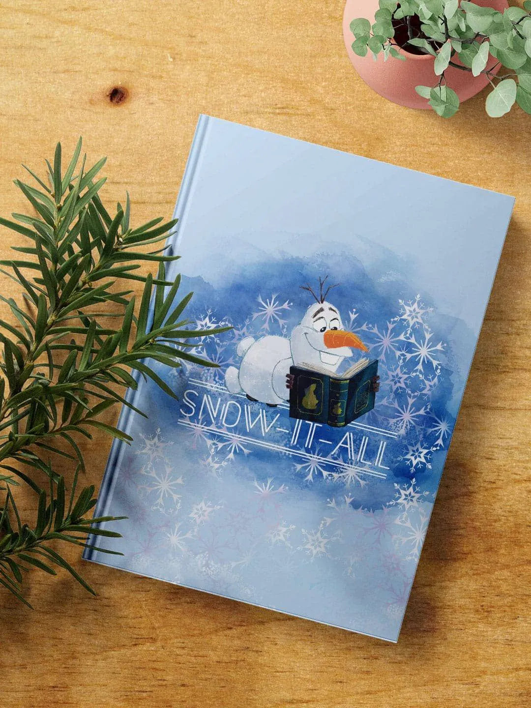 Princess Themed Snow It All Olaf Hardbound Diary