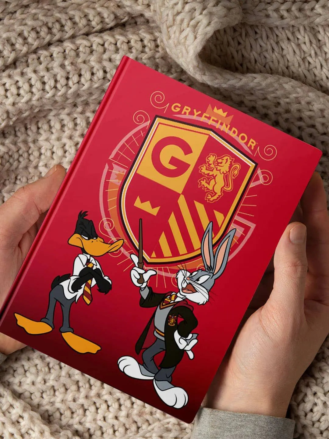 Harry Potte x Looney Tunes Gryffindor Hardbound Diary