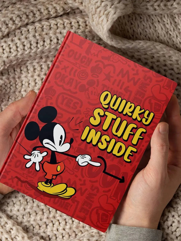Mickey Mouse Quirky Stuff Hardbound Diary
