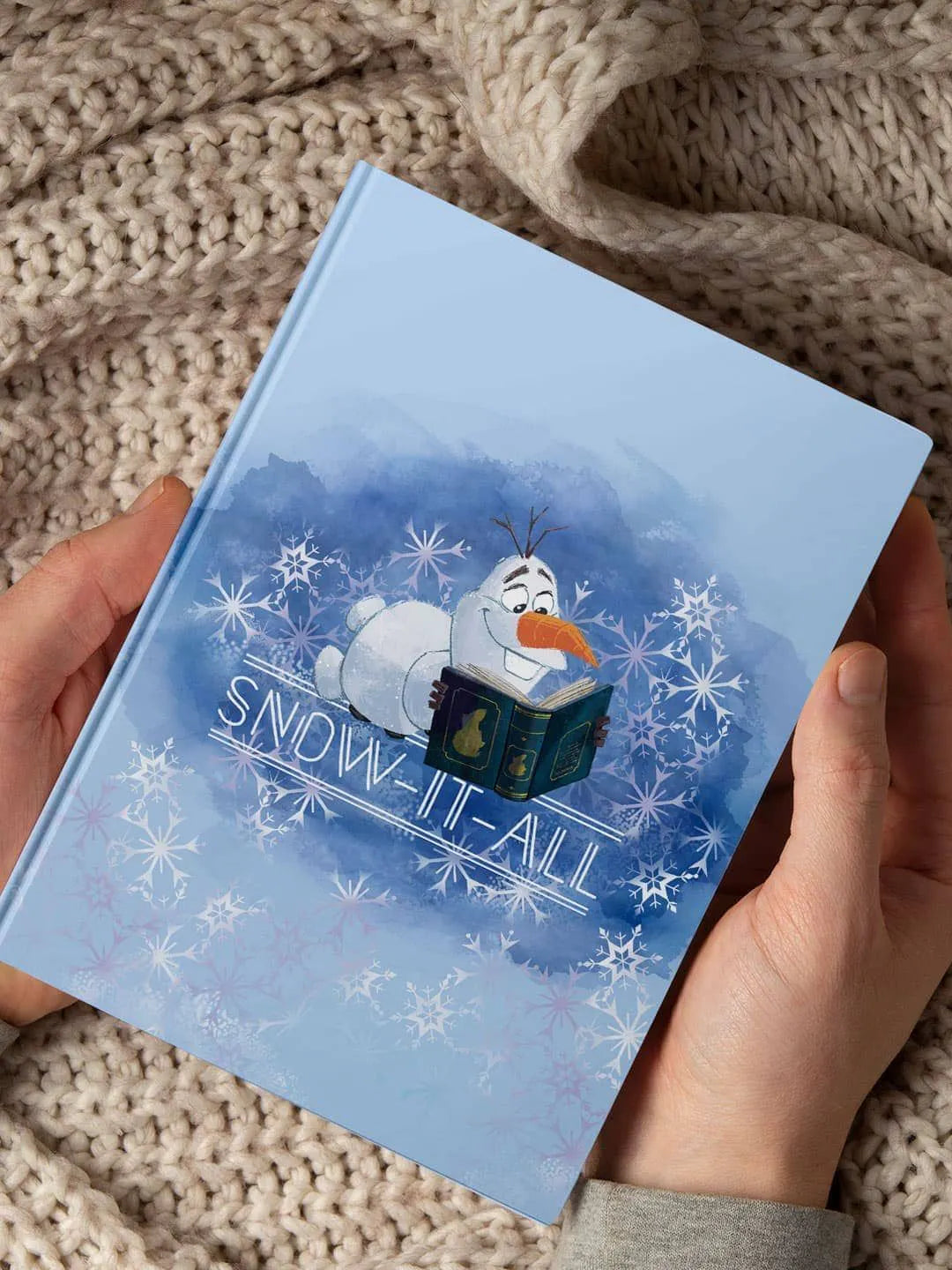 Princess Themed Snow It All Olaf Hardbound Diary