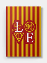 Harry Potter Love 9 3/4 Hardbound Diary - ThePeppyStore