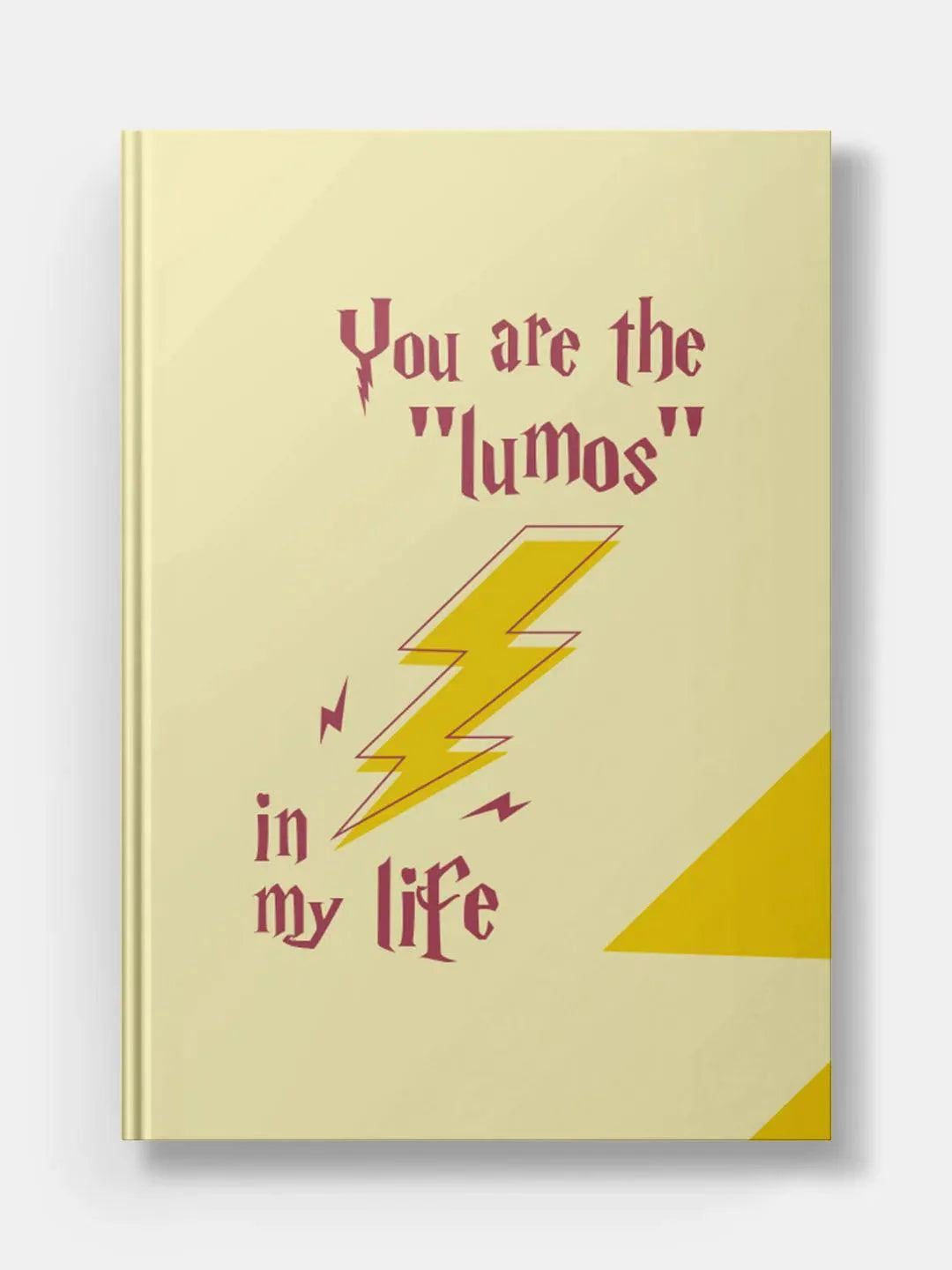 Harry Potter Lumos Hardbound Diary - ThePeppyStore