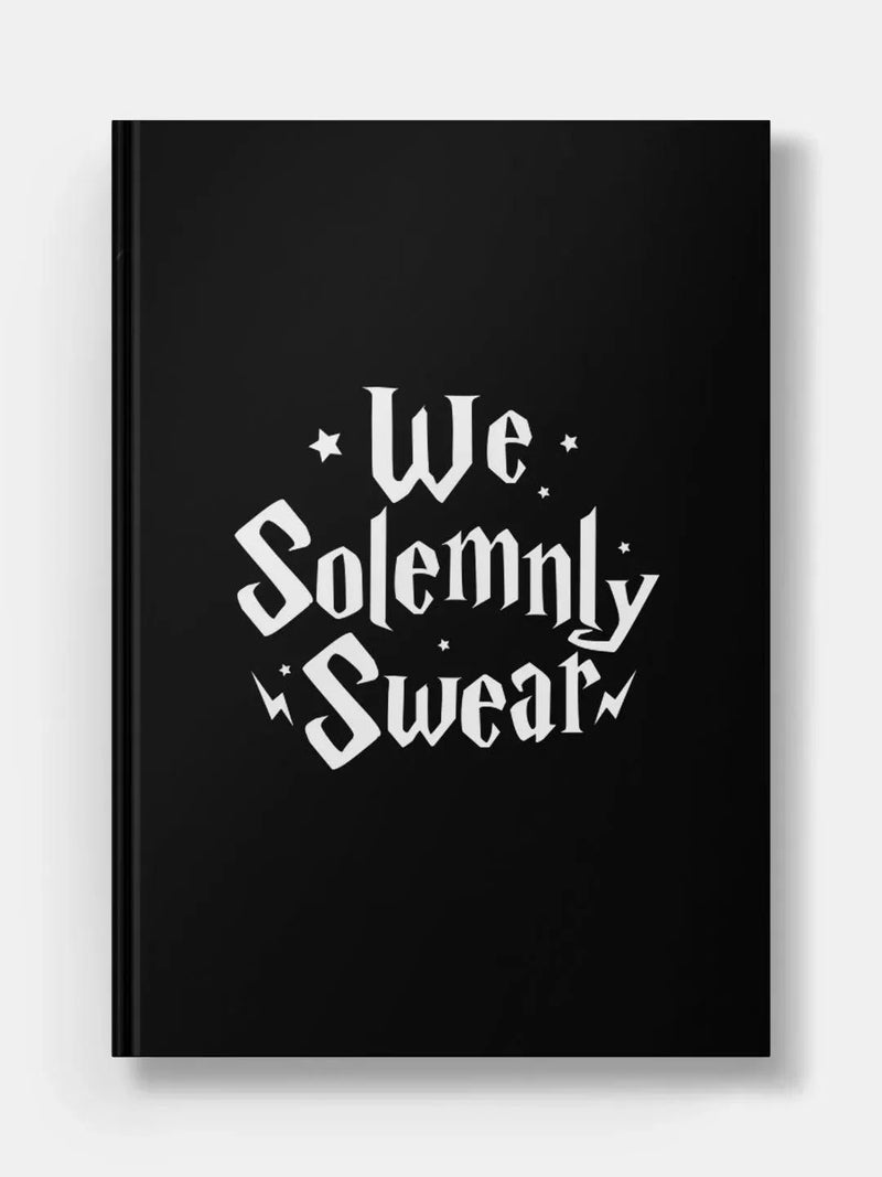 Harry Potter We Solemnly Swear Hardbound Diary - ThePeppyStore
