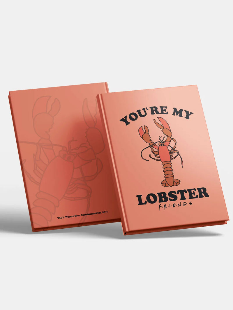 Friends You're My Lobster Hardbound Diary