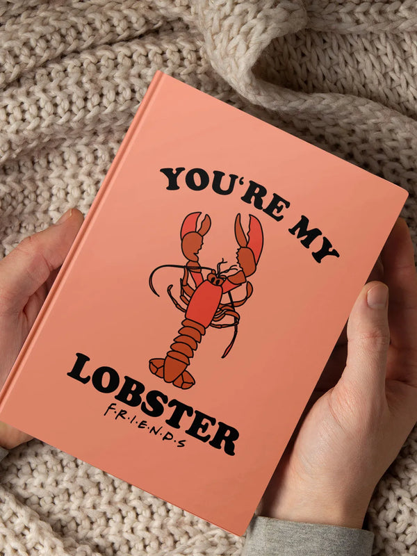 Friends You're My Lobster Hardbound Diary
