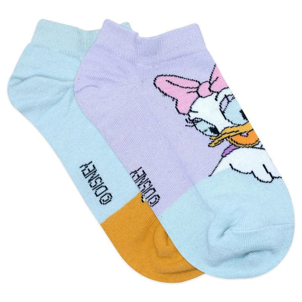 Disney Character Lowcut Socks For Women- Donald & Daisy - ThePeppyStore