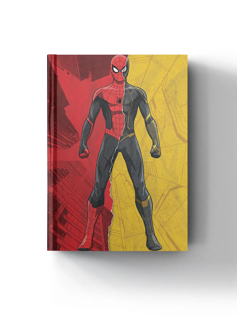 Peter Parker Black and Gold Spidey Hardbound Diary