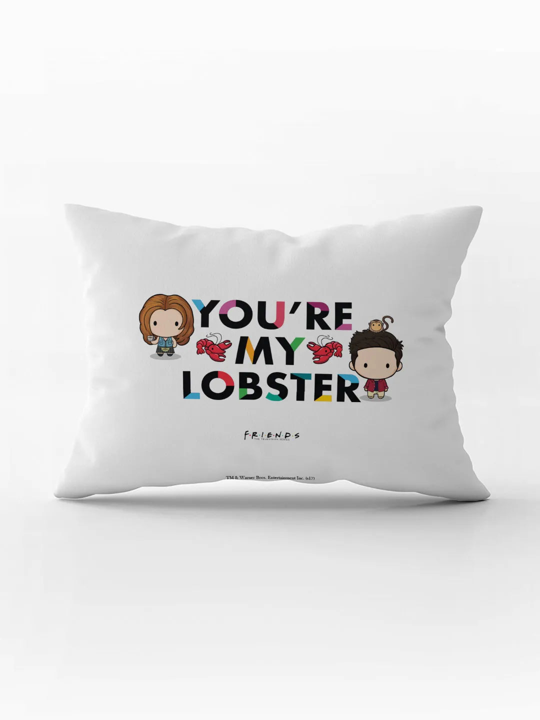 Friends You're My Lobster Rectangle Pillow