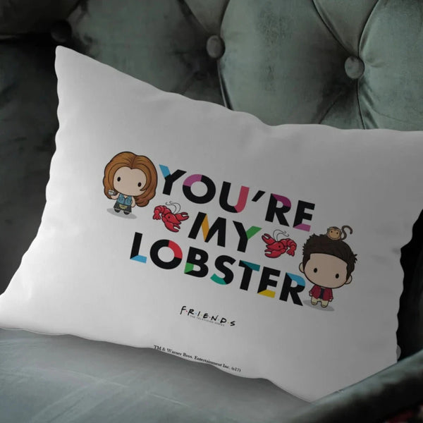 Friends You're My Lobster Rectangle Pillow