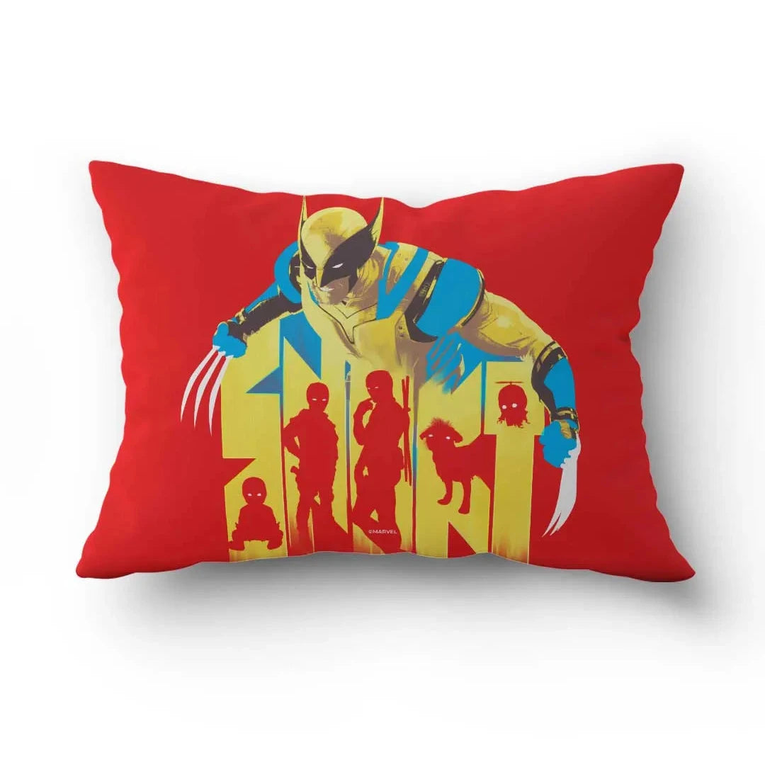 Wolverine Snikt Rectangle Pillow