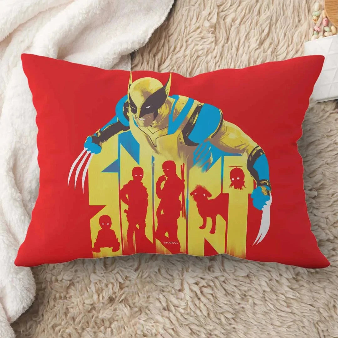 Wolverine Snikt Rectangle Pillow