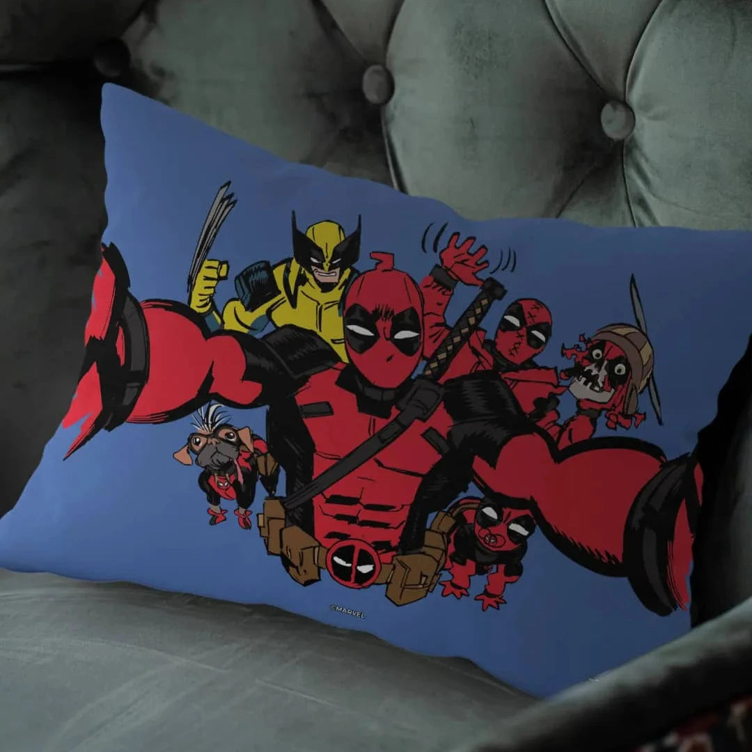 Deadpool Selfie Rectangle Pillow