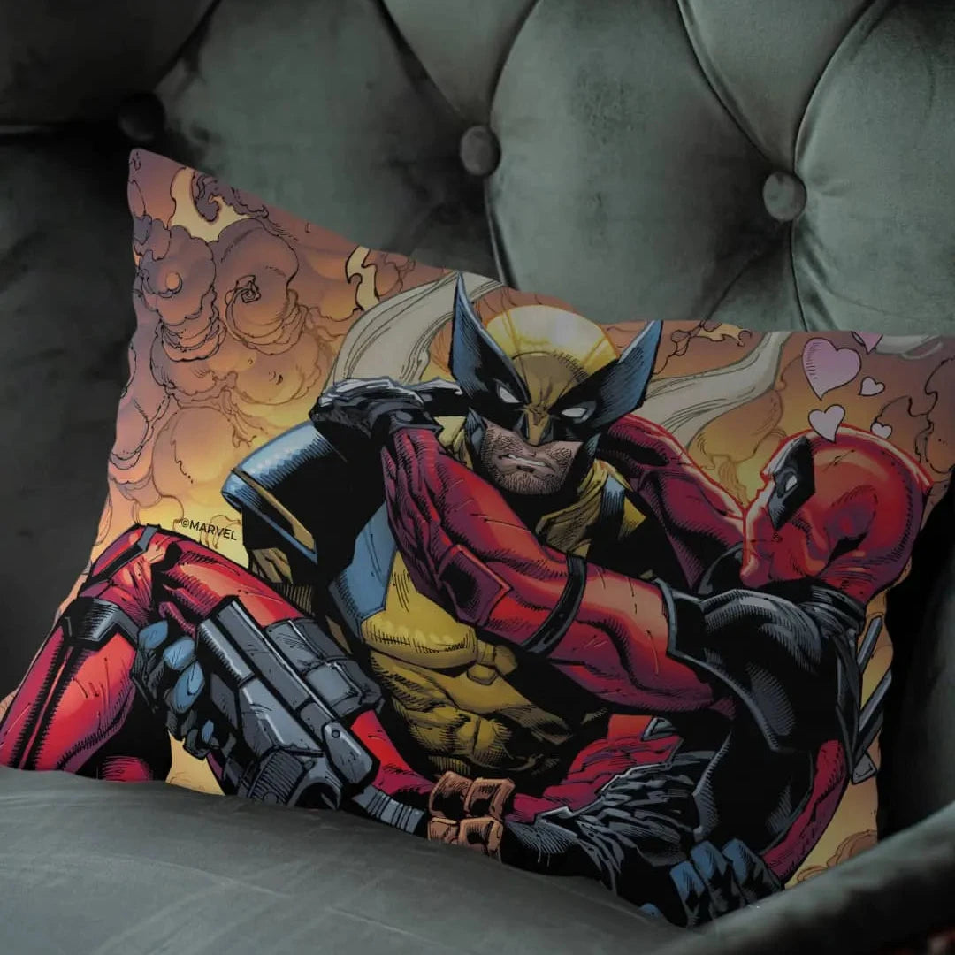 Deadpool And Wolverine Rectangle Pillow