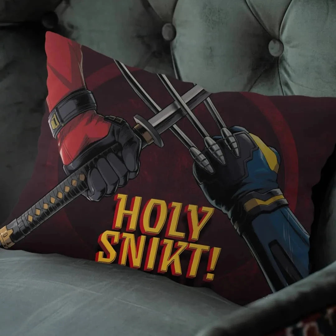 Deadpool Snikt Rectangle Pillow