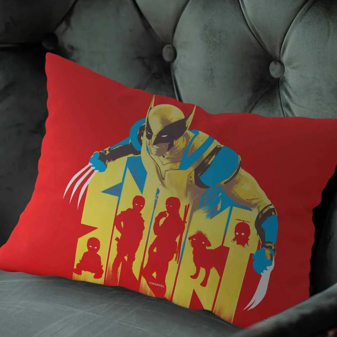 Wolverine Snikt Rectangle Pillow