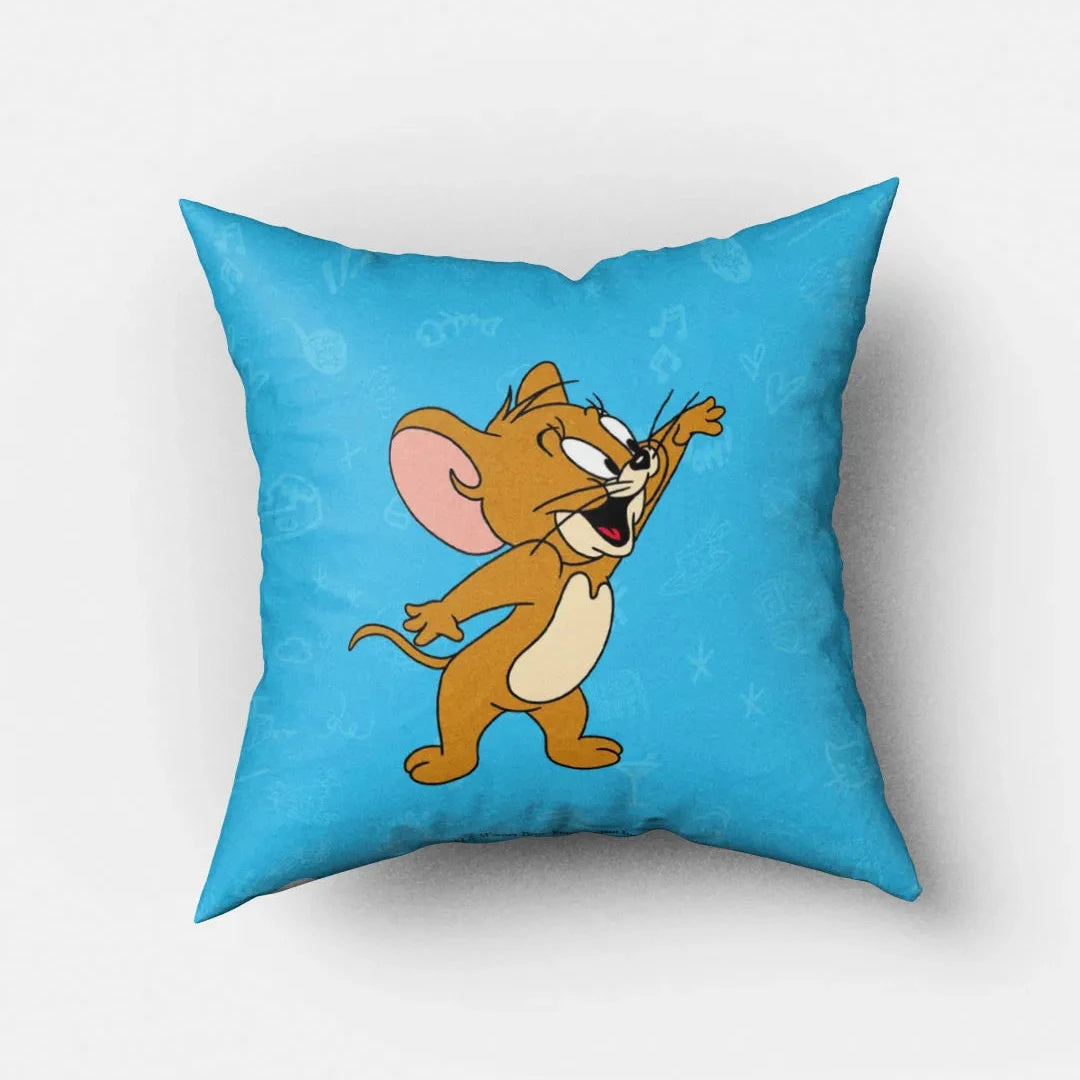 Playful Jerry Square Pillow