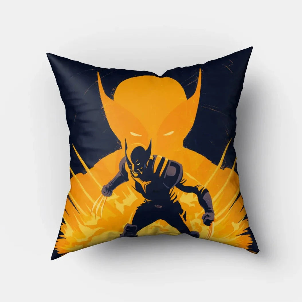 Wolverine Boom Square Pillow