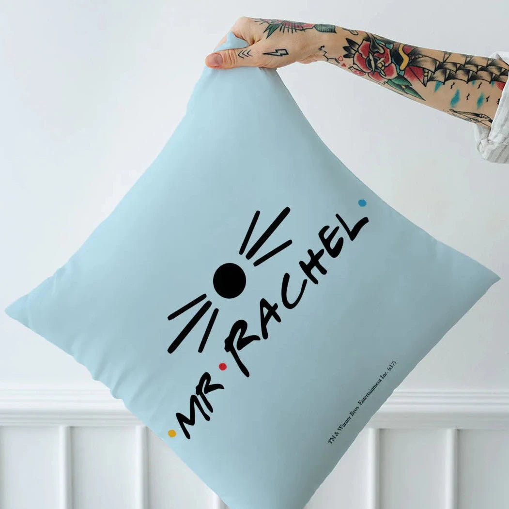 Friends Mr Rachel Square Pillow