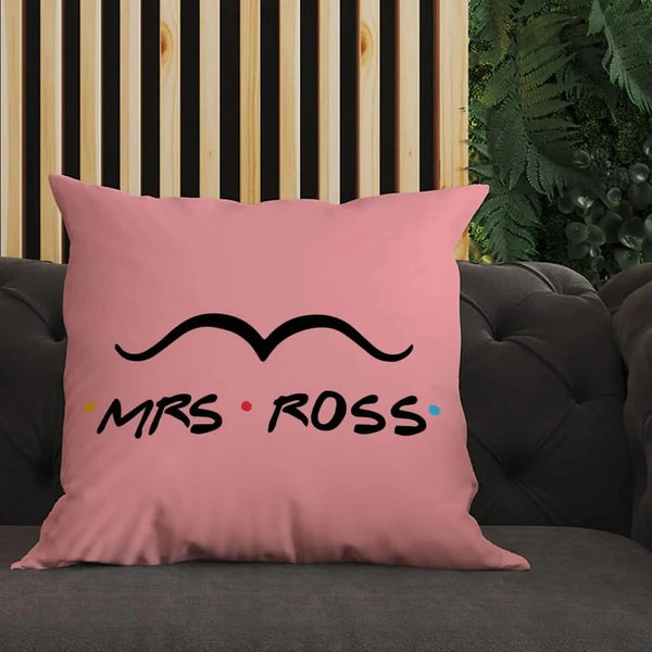 Friends Mrs Ross Square Pillow