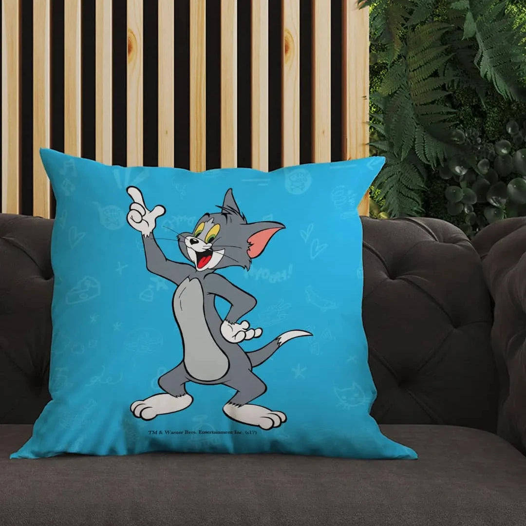 Playful Tom Square Pillow