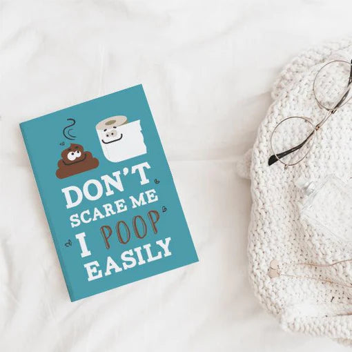 Don't Scare Me Softcover Notebook