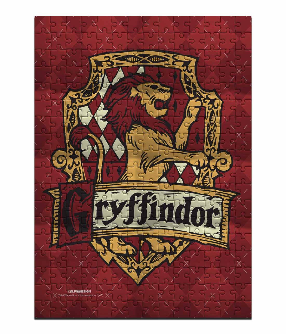 Harry Potter Gryffindor Crest Cardboard Puzzle – ThePeppyStore