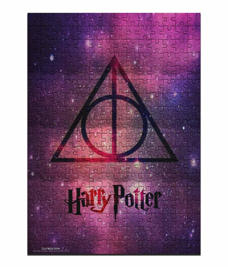Harry Potter Deathly Hallows Cardboard Puzzle - ThePeppyStore