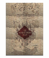 Harry Potter Marauder's Map Cardboard Puzzle - ThePeppyStore
