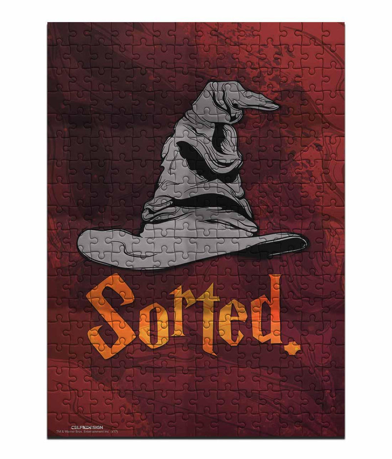 Harry Potter Sorted Hat Cardboard Puzzle - ThePeppyStore