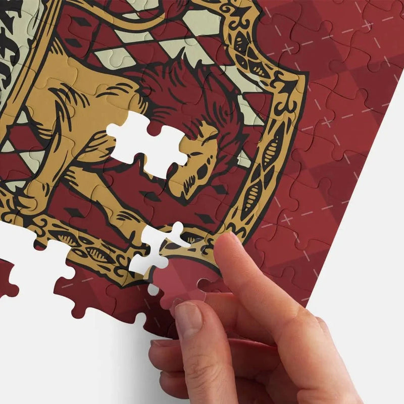 Harry Potter Gryffindor Crest Cardboard Puzzle