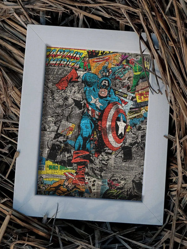 Comic Captain America - Puzzle Frame 300 pcs