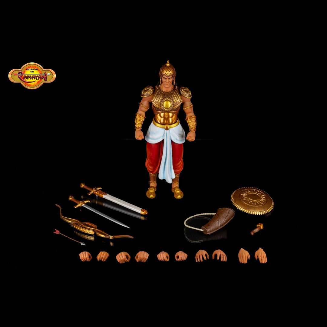 Legends of the Ramayana Prince Lakshmana Action Figure with Accessories - Full Set