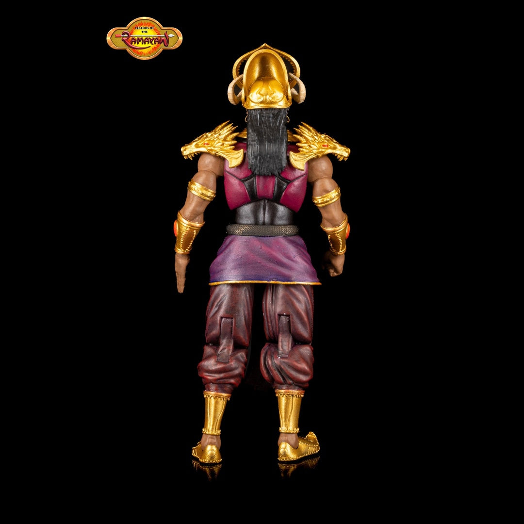 Legends of the Ramayana Ravana Action Figure - Rear View