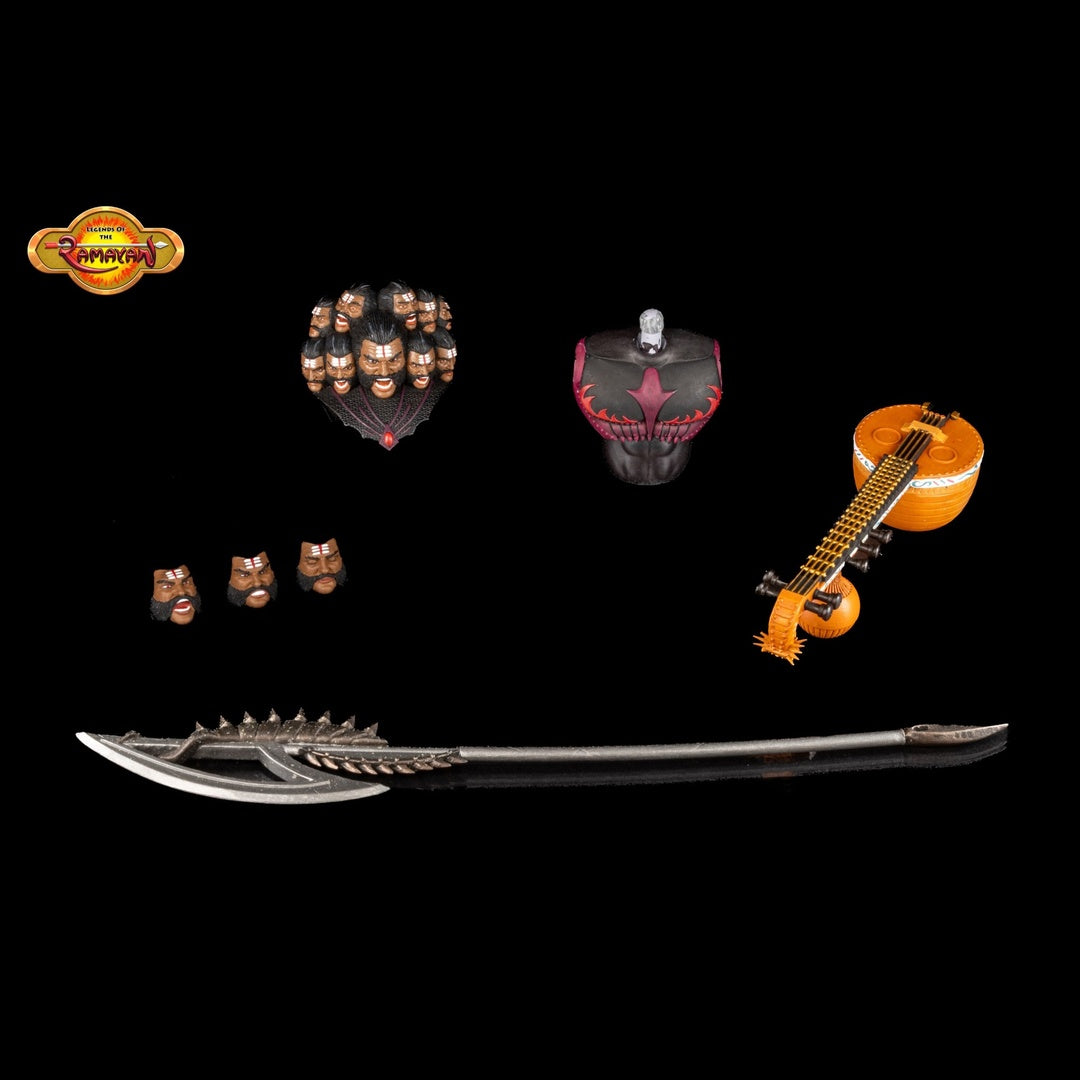 Legends of the Ramayana Ravana Enraged Action Figure with Accessories - Full Set