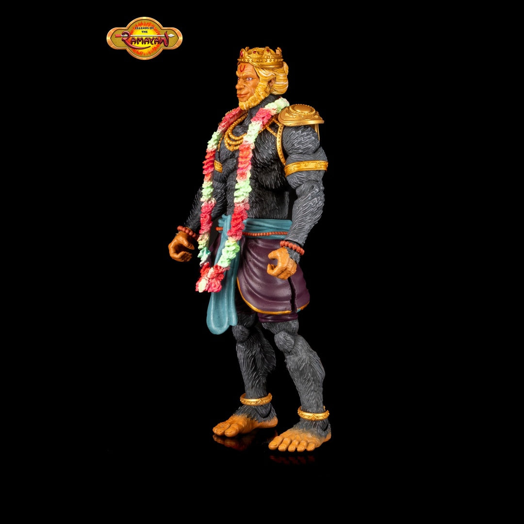 Legends of the Ramayana Sugriva Action Figure - Side Angle View