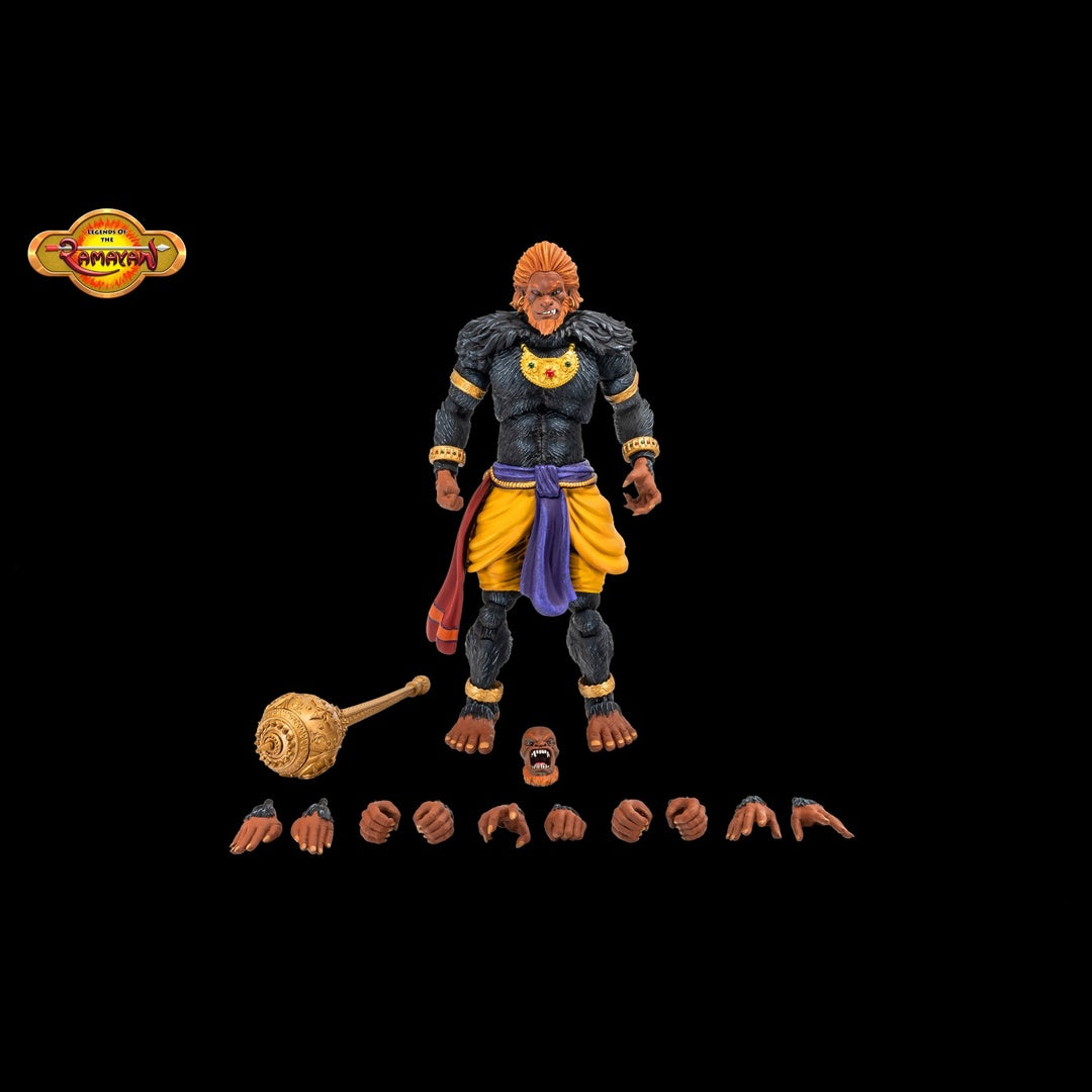 Legends of the Ramayana Vali Action Figure with Accessories - Full Set