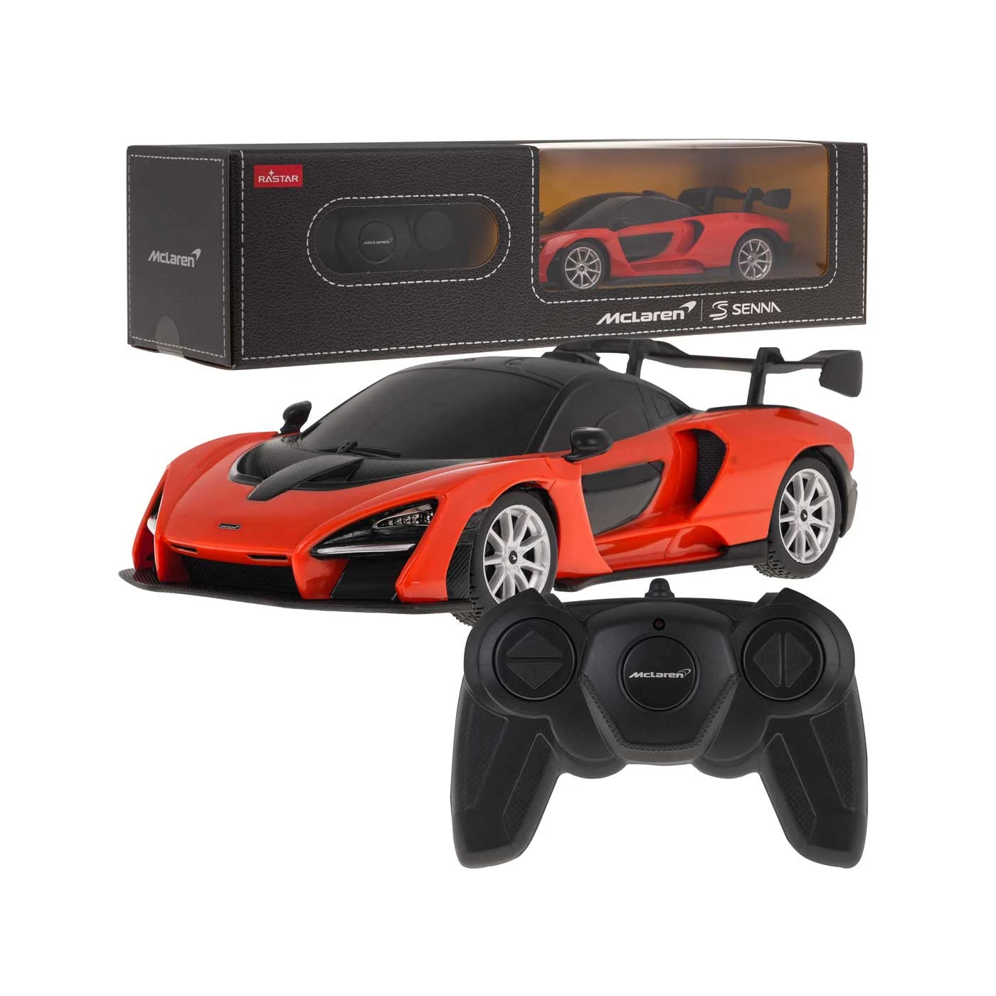 Rastar Scale 1 : 24 Remote Control Car - McLaren Senna Orange