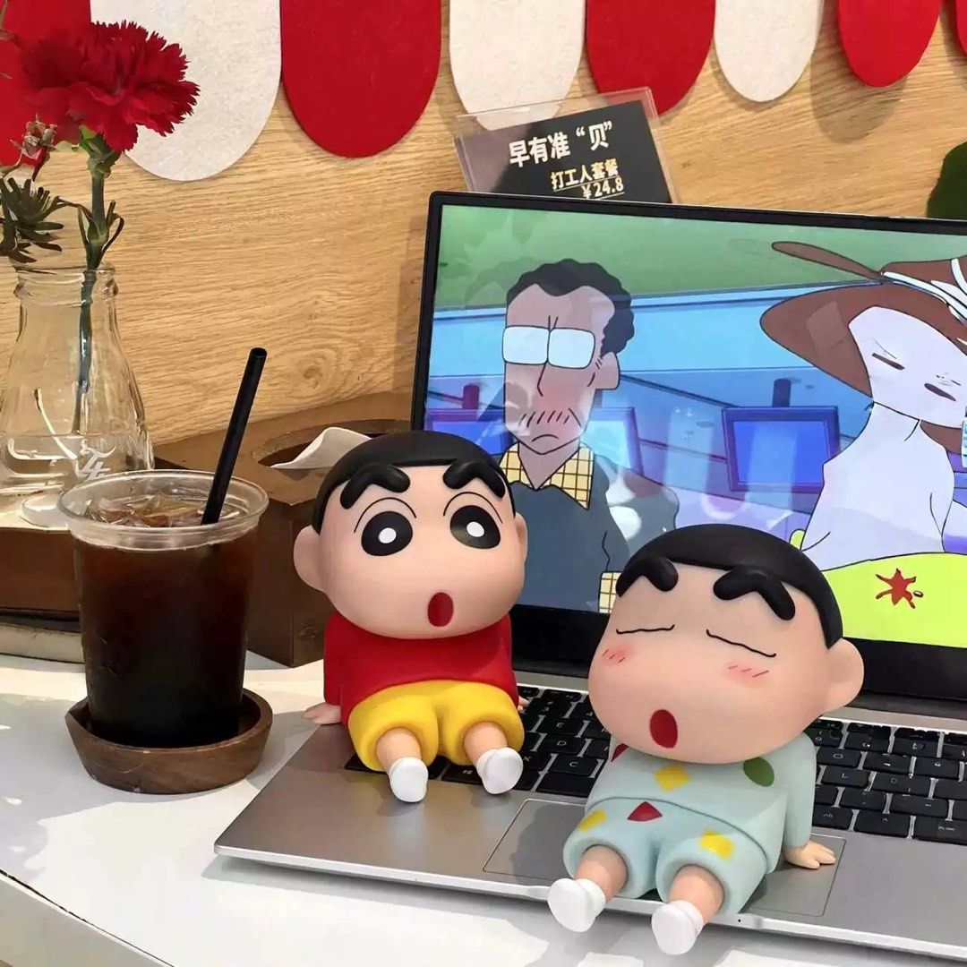 Premium quality Shinchan Self-Sitting Mobile Stand (Choose From Drop Down Menu)