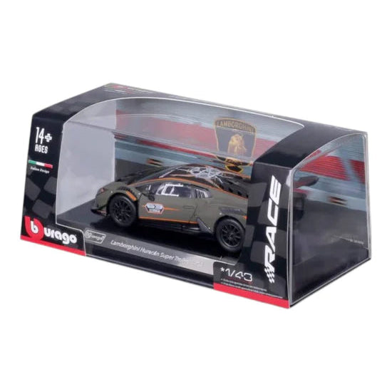 Bburago Race Edition - 1/43 Scale Model -  Lamborghini Huracan Super Trofeo EVO2